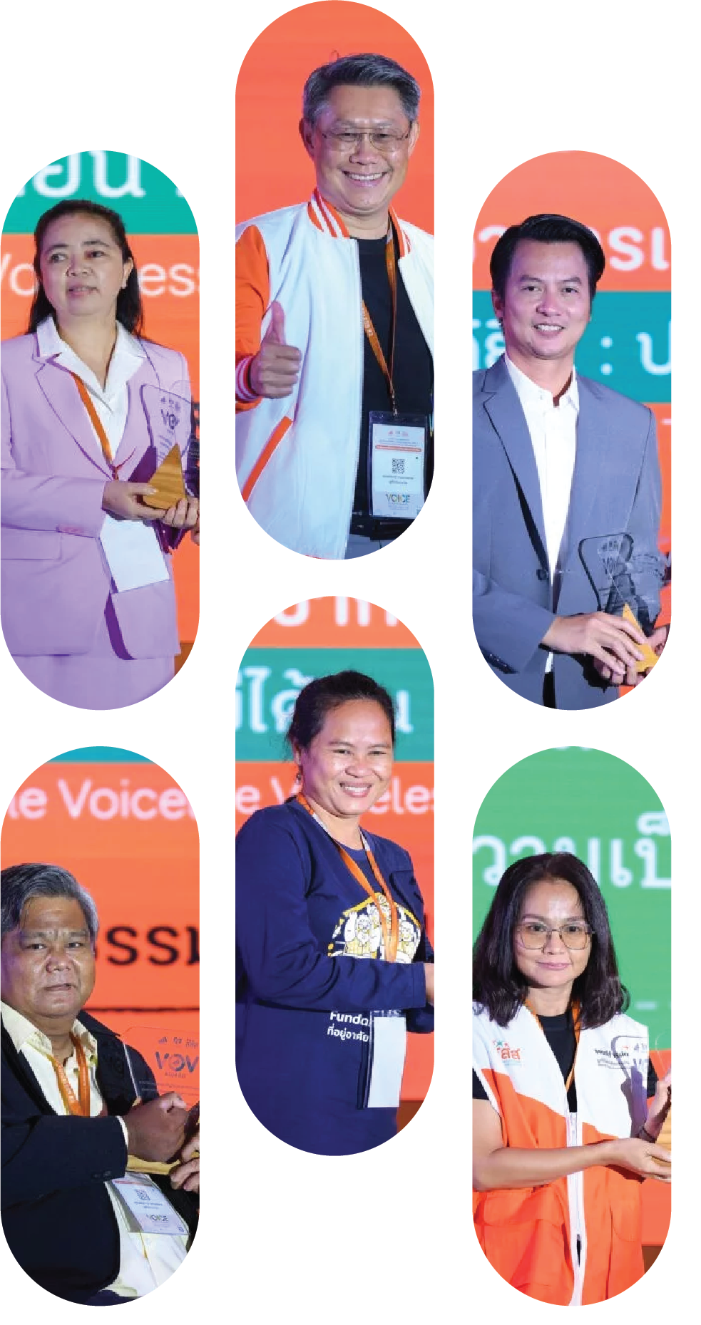 รางวัล VOV AWARD (Voice of The Voiceless Award) จัดขึ้นครั้งแรกเมื่อปี 2562 ในงานประชุมวิชาการและแลกเปลี่ยนเรียนรู้เสียงที่คนอื่นไม่ได้ยิน : ประชากรกลุ่มเฉพาะ ครั้งที่ 1 เพื่อเป็นรางวัลที่สร้างขวัญและกำลังใจให้บุคคลและองค์กร ที่ส่งเสียง สานพลัง สร้างความร่วมมือในการทำงานขับเคลื่อนงานสร้างเสริมสุขภาวะประชากรกลุ่มเฉพาะ ซึ่งในปี 2568 นี้จะถูกจัดขึ้นต่อเนื่องเป็นปีที่ 3 ประกอบด้วย 5 ประเภทรางวัล ดังนี้ รางวัลบุคคลขวัญใจของประชากรกลุ่มเฉพาะ (ภาครัฐและภาคประชาสังคม) รางวัลองค์กรขวัญใจของประชากรกลุ่มเฉพาะ (ภาครัฐและภาคประชาสังคม) รางวัลบุคคลต้นแบบประชากรกลุ่มเฉพาะ รางวัลนักสื่อสารเพื่อประชากรกลุ่มเฉพาะ และรางวัลภาคเอกชนหนุนเสริมขับเคลื่อนงานสร้างเสริมสุขภาวะประชากรกลุ่มเฉพาะ รวมทั้งสิ้น 35 รางวัล โดยการมอบรางวัล VOV AWARD 2025 จะจัดขึ้นในงานประชุมวิชาการและแลกเปลี่ยนเรียนรู้เสียงที่คนอื่นไม่ได้ยิน : ประชากรกลุ่มเฉพาะ ครั้งที่ 3 ใน วันที่ 19 มิถุนายน 2568 ณ อิมแพคฟอรั่ม เมืองทองธานี